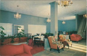 Maryland   Newburg  Plantation Motel Interior Dinning Room and Lobby