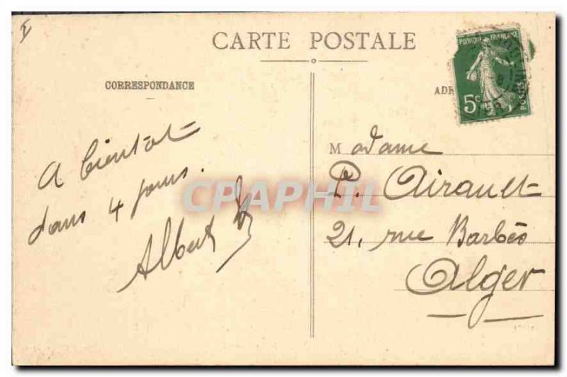 Old Postcard Lyon Place Carnot