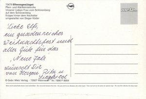 Postkarte Ellwangen/Jagst Wallfarhtskirche Unserer Lieben Frau vom Schonenberg