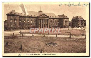 Old Postcard Sarreguemines The Courthouse