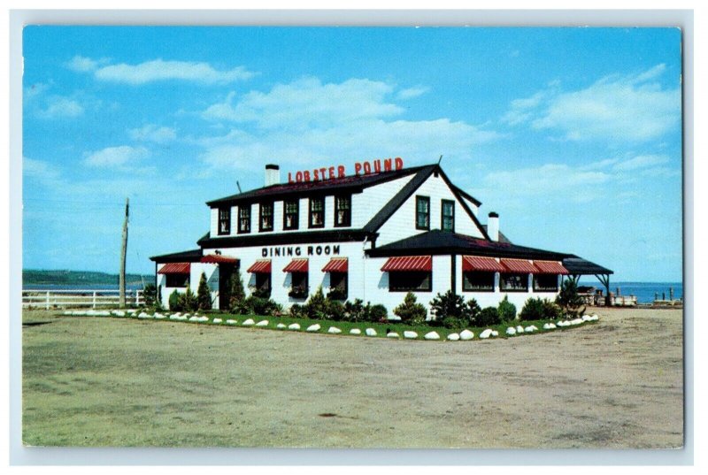 1959 The Lobster Pound Restaurant Penobscot Bay Lincolnville Beach ME Postcard