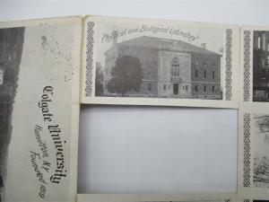 Multi View Folding Colgate University, Hamilton New York c1912 Postcard L10