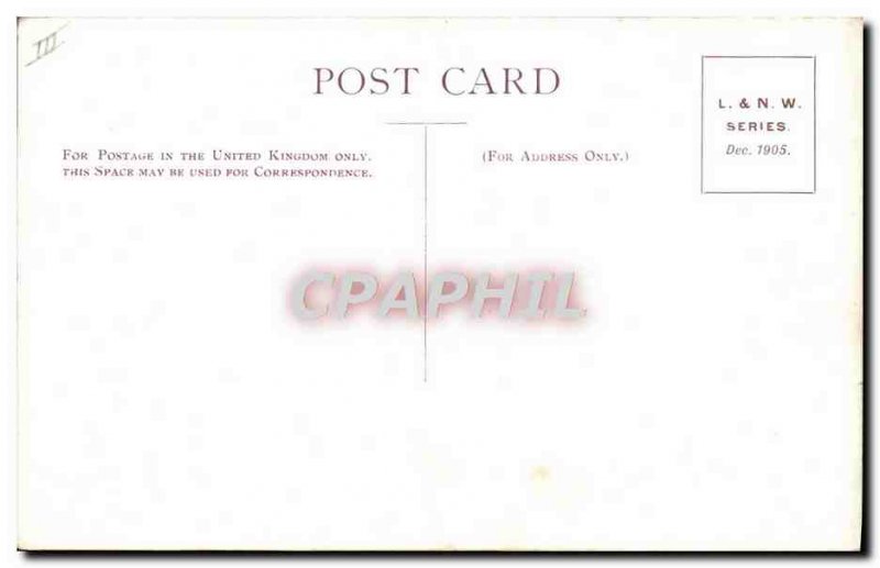 Postcard Old Train Locomotive 3 cylinder compound engine experiment