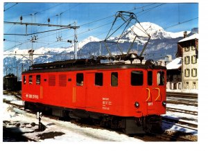 Meter Gauge Rack Motor Car, Brunigbahn Railway, Germany,