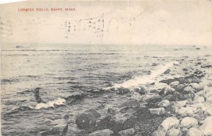 Egypt Massachusetts 1911 Postcard Lobster Rocks