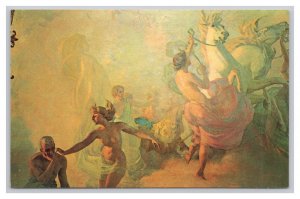 Hyde Park New York Vanderbilt Mansion Site Gold Room Or Salon Postcard