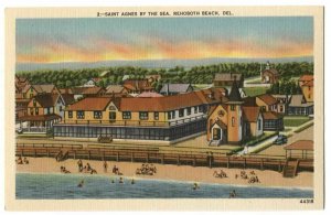 Postcard Saint Agnes by the Sea Rehoboth Beach DE