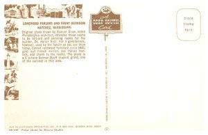 Postcard HOUSE SCENE Natchez Mississippi MS AR5481