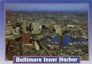 MD - Baltimore. Inner Harbor, Aerial View