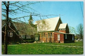 Bridgeville Delaware~St Mary's Episcopal Church~Belfry~FW Brueckmann~1950s 