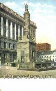 Battle Monument - Baltimore, Maryland MD Postcard