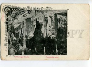 299697 Slovenia Postojna Cave Adelsberger Grotte Vintage ART DECO postcard