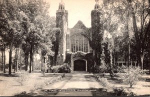 Maine Lewiston The Chapel Bates College