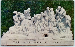 M-20031 The Mystery Of Life Forest Lawn Memorial-Park Glendale California