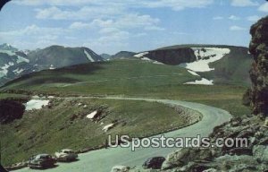 Tundra Curves, Trail Ridge Road - Rocky Mountain National Park, Colorado CO