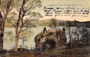 River Fal England Tolverne Cottage Tregothnan Scenic View Postcard JF360340