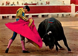 El Cordobes Bull Fight Matador and Bull