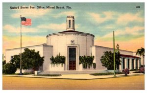 Florida  Miami  Beach  Post office