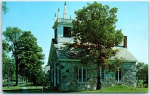 Postcard - Old Stone Church - Chester, Vermont