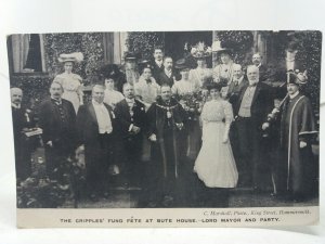 The Cripples Fund Fete Bute House Hammersmith Lord Mayors Party VtgPostcard 1907