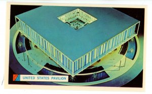 NY - World's Fair 1964-65. Souvenir Flash Card:  United States Pavilion **