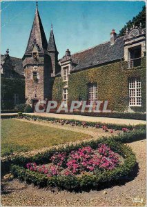 'Modern Postcard Rochefort earth Parterre flourished in the castle''s main co...