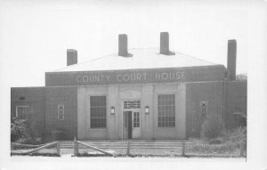 Georgetown Georgia Quitman County Court House Real Photo Postcard AA64870