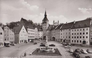 Landsberg Germany A Lech Vintage Real Photo German Postcard