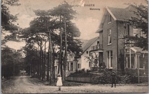 Netherlands Baarn Molenweg Vintage Postcard 09.33 