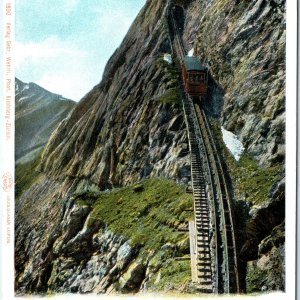 c1900s Lucerne Switzerland Pilatus Railway Eselwand Pilatusbahn Cog Rail A365