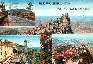 US4070 Repubblica di San Marino Castle Panorama Chateau Church Eglise