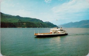 MV 'Balfour' Car Ferry Kootenay Lake BC Unused Postcard G39