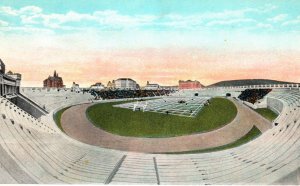 Football Stadium Syracuse University Postcard NY
