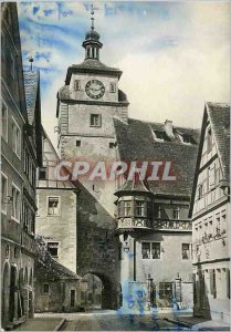 Modern Postcard Rothenburg Tauber o.d Weisser Turm