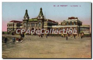 Postcard Old Casino Treport