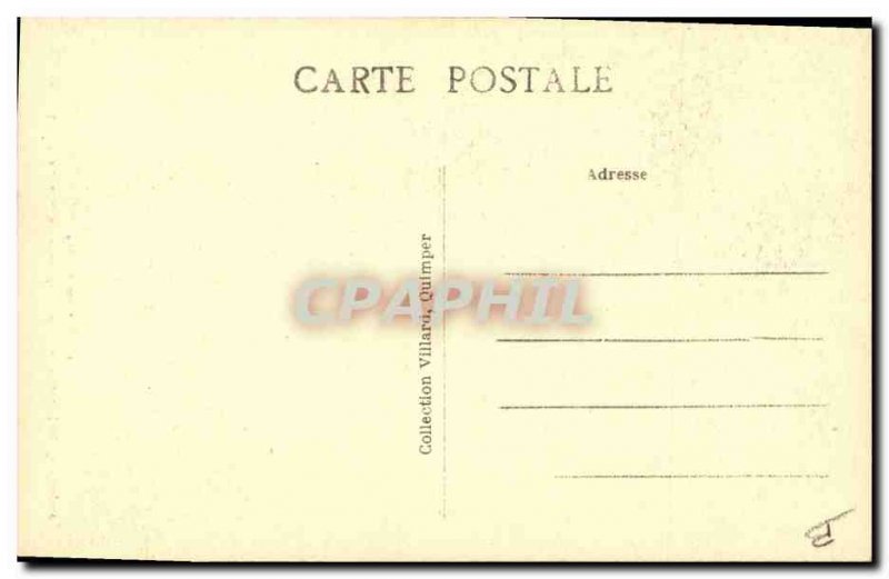 Old Postcard Faience Breton Faincerie of the Great House Painter on IB Quimpe...