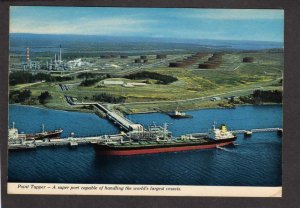 NS Oil Tanker Ship Point Tupper Refinery Nova Scotia Canada Carte Postale