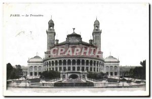 Paris Old Postcard The Trocadero