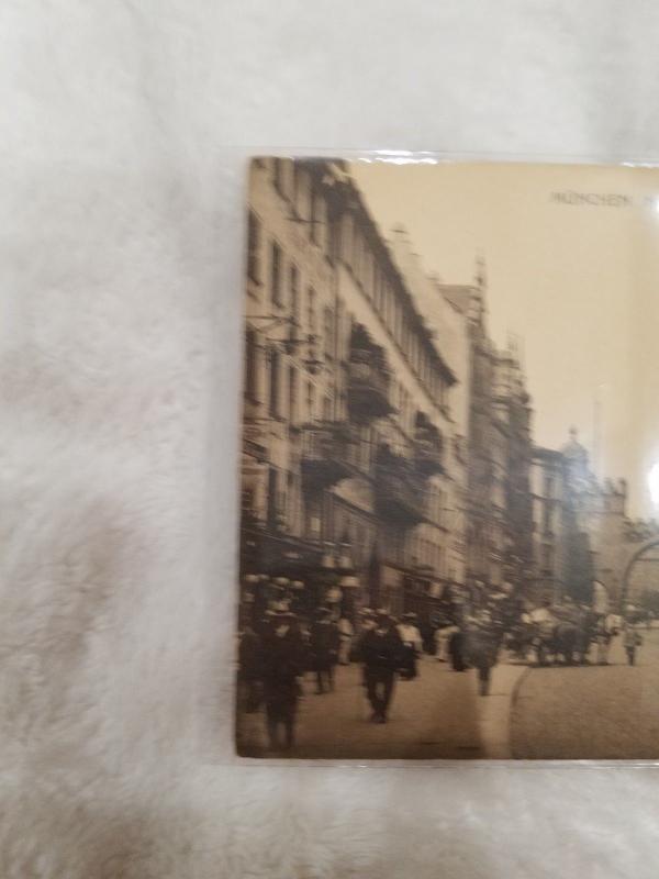 Antique Postcard, Munchen Newhauserstrasse mit Karistor