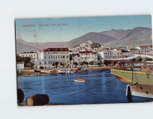 Postcard Panorama visto dal Molo Sanremo Italy