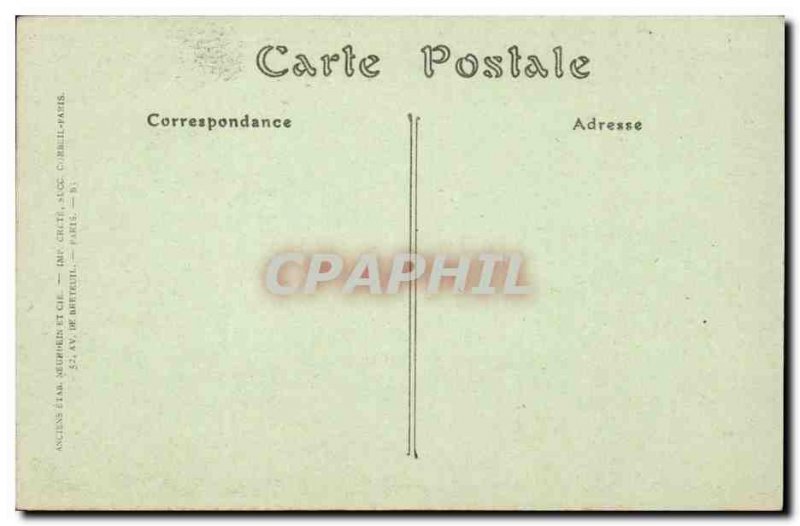 La Turbie - La Rue Incolate - Old Postcard