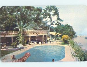 Unused Pre-1980 SWIMMING POOL AT HOTEL Puerto Vallarta - Jalisco Mexico F6225@