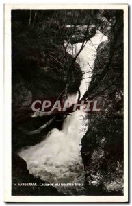 Old Postcard Sassenage Cascade Blue Chasm