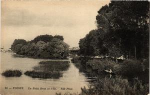 CPA POISSY - Le Petit Bras de l'Ile (353096)