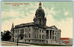 PARIS, Kentucky  KY   BOURBON COUNTY COURT HOUSE  1916   Postcard