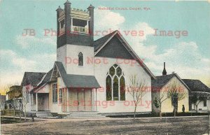 WY, Casper, Wyoming, Methodist Church, Exterior Scene, 1912 PM, Schulte