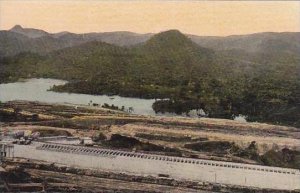 Panama Canal Pedro Miguel Lock Birds Eye View