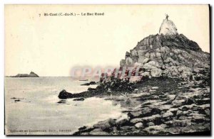 Postcard Old Saint Cast Le Bac Round