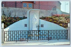 1960 St. Maries Idaho Postcard Shrine Mary Immaculate 921 Jefferson Avenue