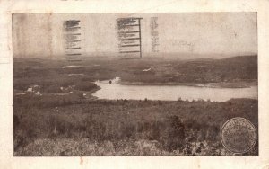 Vintage Postcard 1908 View Overlooking The Lake Nature's Picturesque Beauty